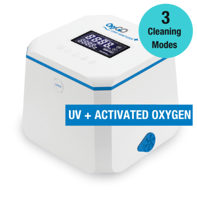 NEW! OxyGo CPAP Sanitizer+ (UV + Activated Oxygen)