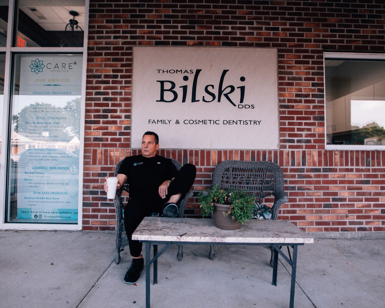 Dr. Bilski In-front of Office