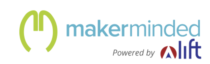 Makerminded powered by LIFT logo | DreamitDOitOhio