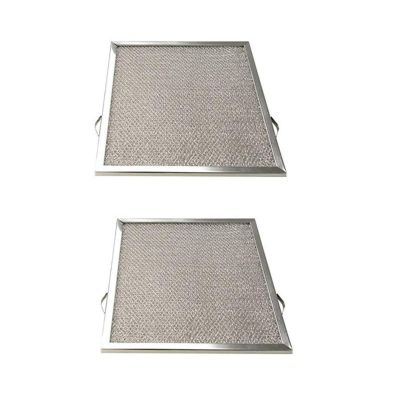 2 Pack Replacement Aluminum Filters Compatible with Nutone 21880-000,GC-7508 