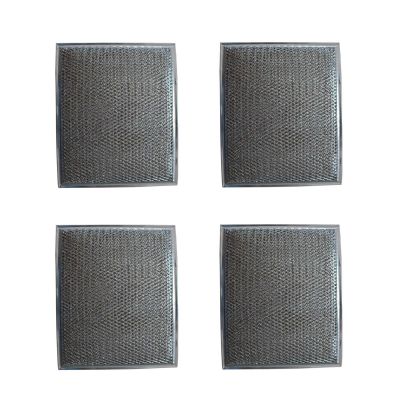 Duraflow Filtration Replacement Aluminum Filter for Many Broan / Nutone Models (4 Pack)
