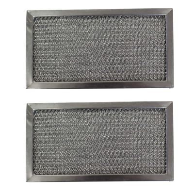 Replacement Aluminum Filters Compatible with Caloric 8113, 42024,715494,786160, 786235, Estate 786235, GE WB2X7274, Kitchenaid 786235, Whirlpool 786235,G 8157,  5 3/4 x 10 3/4 x 3/8 (PT SS) (2 Pack)
