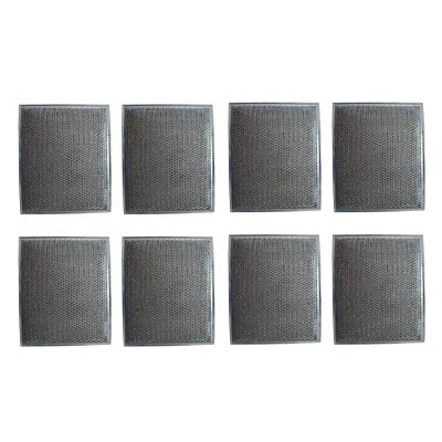 Duraflow Filtration Replacement Aluminum Filter for Many Broan / Nutone Models (8 Pack)
