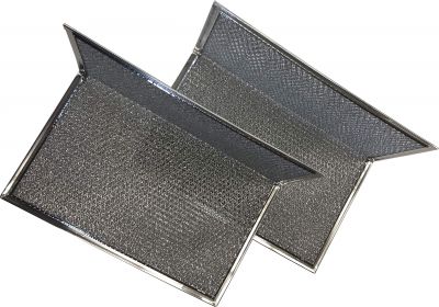 Replacement Aluminum Filter Compatible with Broan R610038, R610080, SR610 080, Rangeaire 610038, SR610081 and Whirlpool 830865   11 X 11 5/8 X 3/32   (2 Pack)