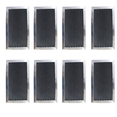 Replacement Carbon Filters Compatible with GE: WB02X10776, W10190762, JX81C Whirlpool: 8183916, W10190762 Maytag: W10190762, (8 Pack)