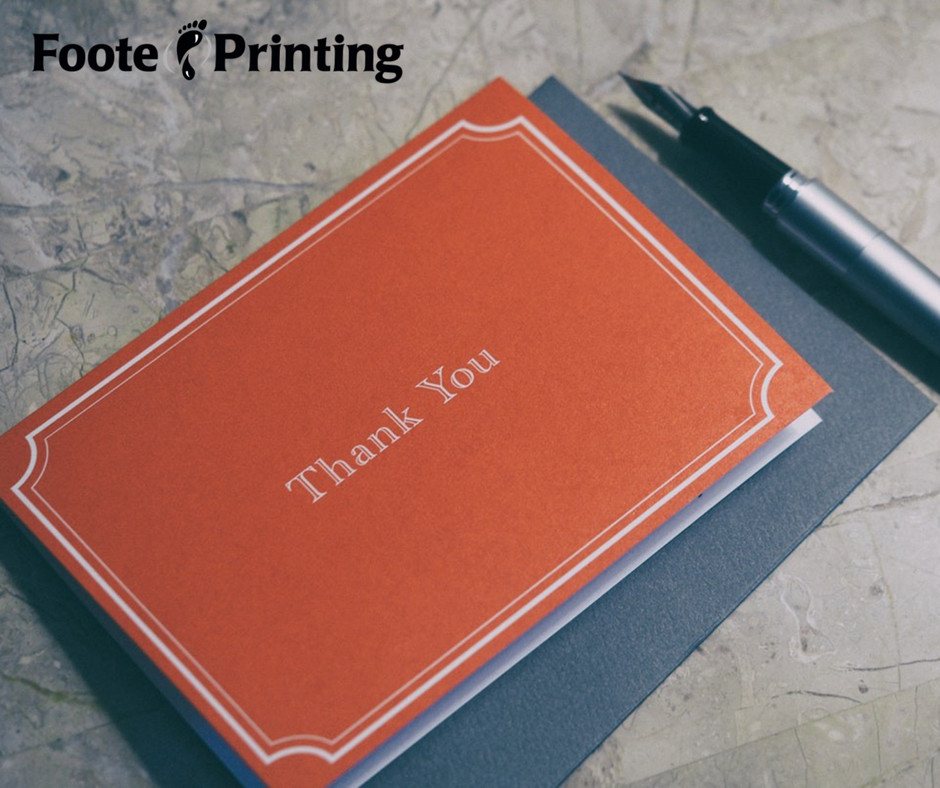 Custom Thank You Cards