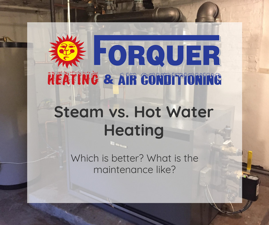 Steam vs. Hot Water Heating
