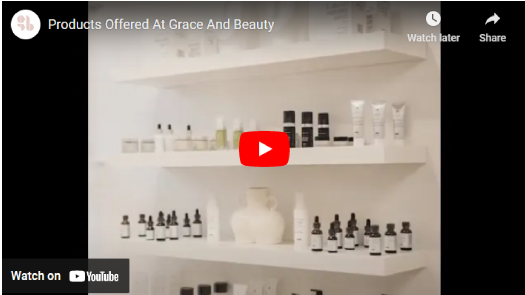 Products Offered At Grace And Beauty