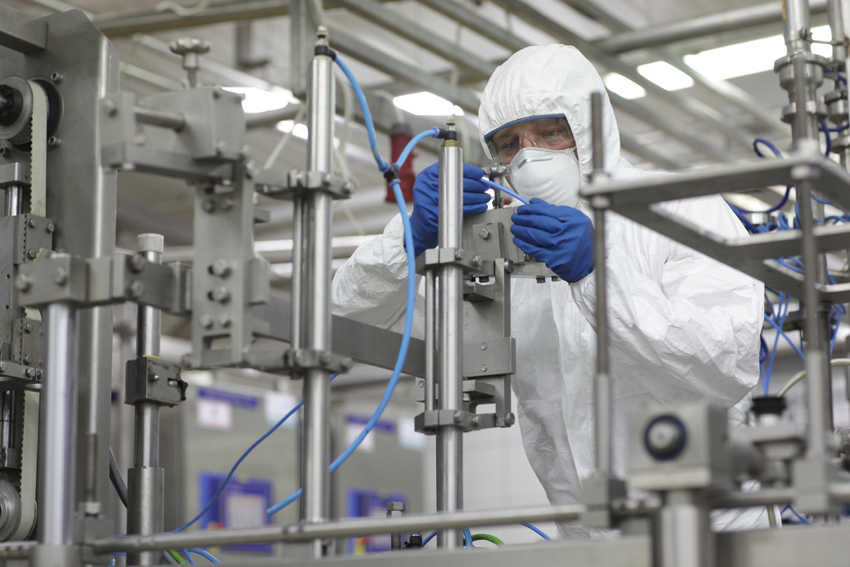 Pharmaceutical construction requires professional chemical cleaning and passivation