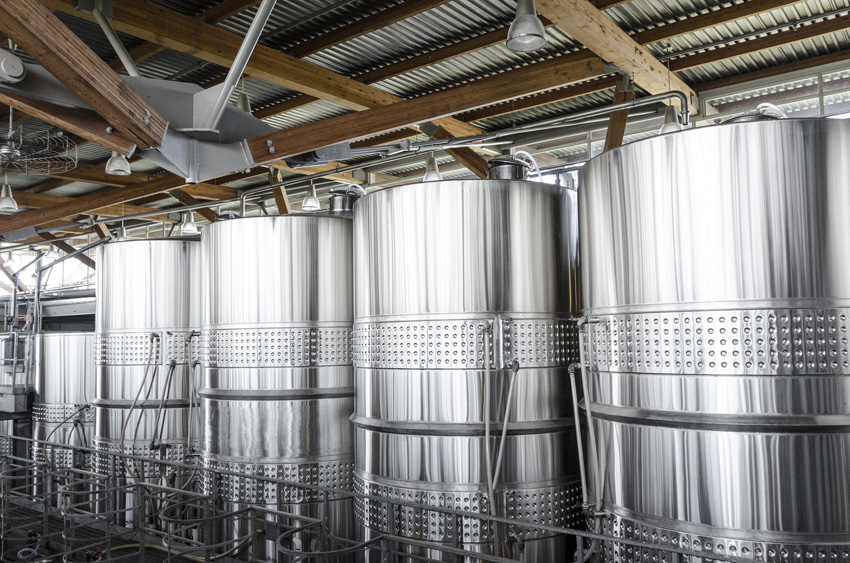 Electropolishing stainless steel tanks and piping. | hydrosol system
