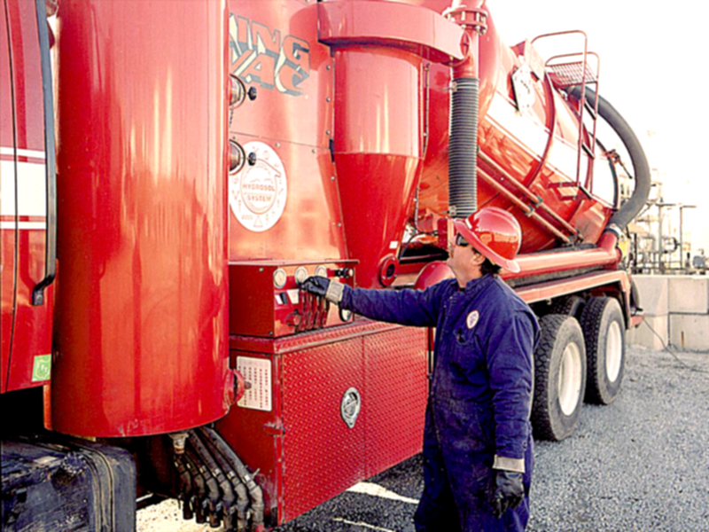 Hydrosol System liquid ring vacuum trucks.