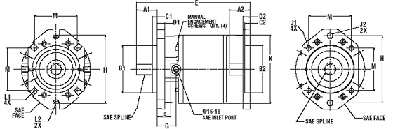 Logan PTO 500 schematic drawing.