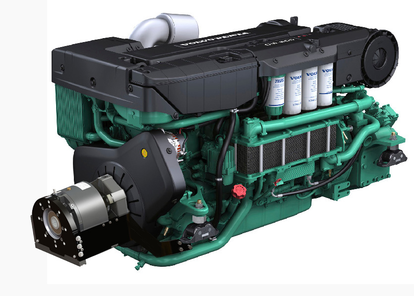 Volvo D13 Diesel Engine 700 - 800 HP (515 - 588 kW), Max. Torque 2162 Lbf.ft (2930 Nm) or Volvo D13MH Diesel Engine 400 - 600 HP (294 - 441 kW), Max. Torque 1295 - 1769 Lbf.ft (1756 - 2399 Nm)