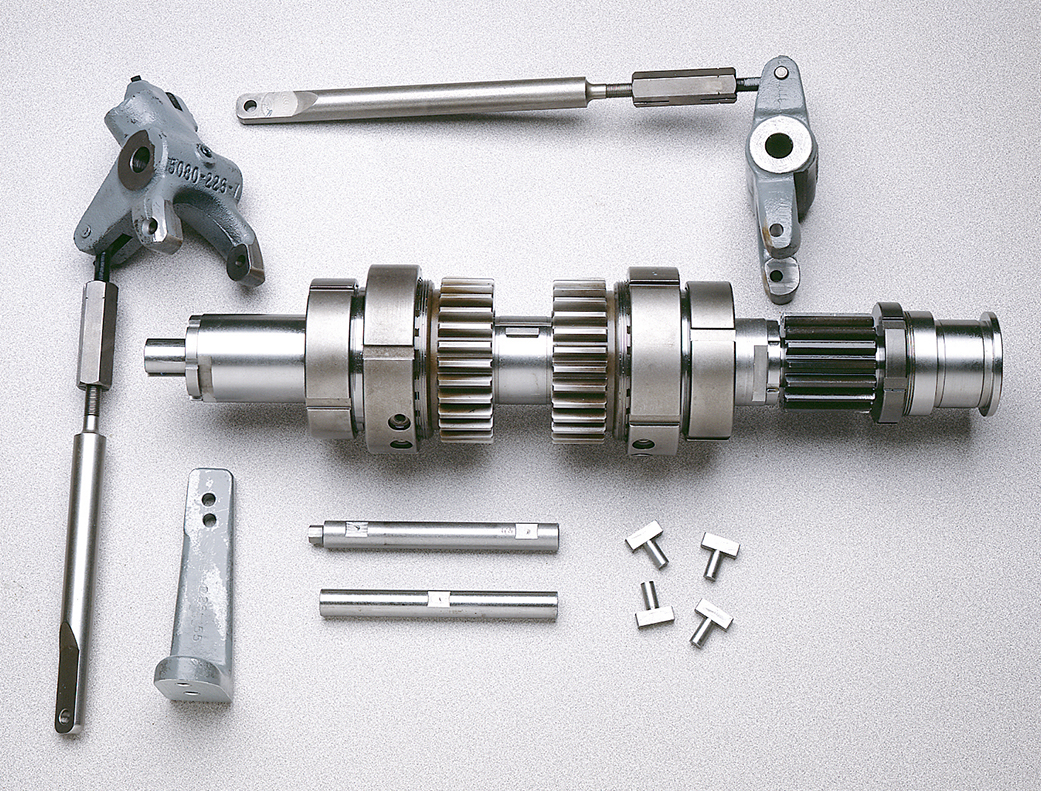 View of mechanical clutch and linkages no longer required with the Logan Kit!