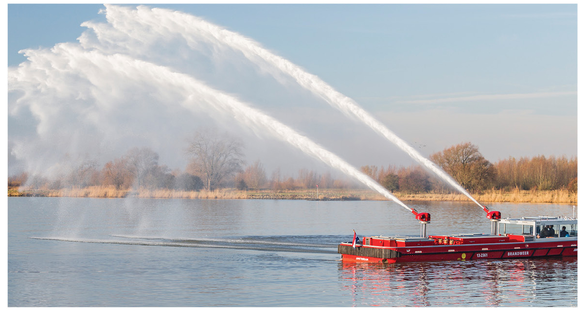 Logan Bell Housing PTO Clutches for Amsterdam fire fighting vessel