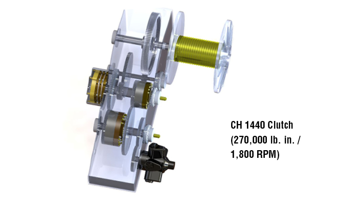 CH 1440 Clutch (270,000 lb. in. / 1,800 RPM)