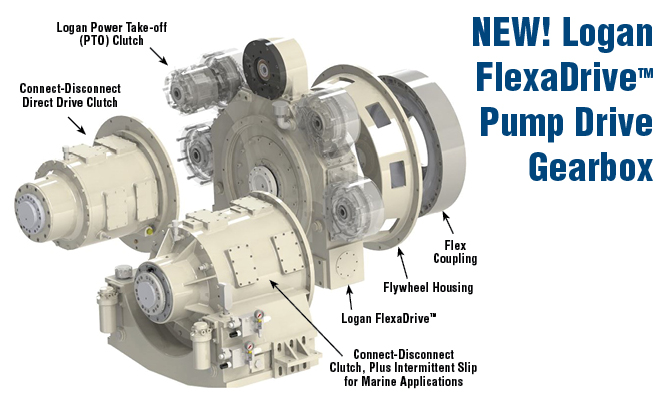 Flexadrive Mobile New Logan Flexadrive Pump Drive Gearbox