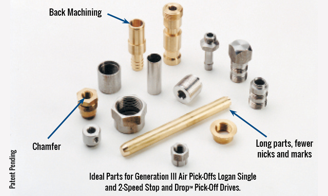Ideal Parts for Generation III Air Pick-Offs Logan Single and 2-Speed Stop and DropTM Pick-Off Drives.