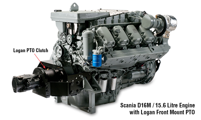 Logan Clutch Front Mount Kits For Volvo Penta Engines