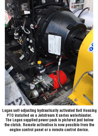 Logan Bell Housing PTOs Now Available for Jet Stream Waterblasters