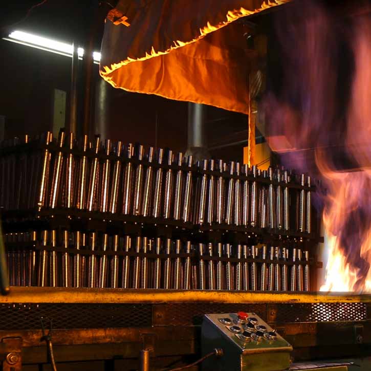 Heat treating services at Master Bolt