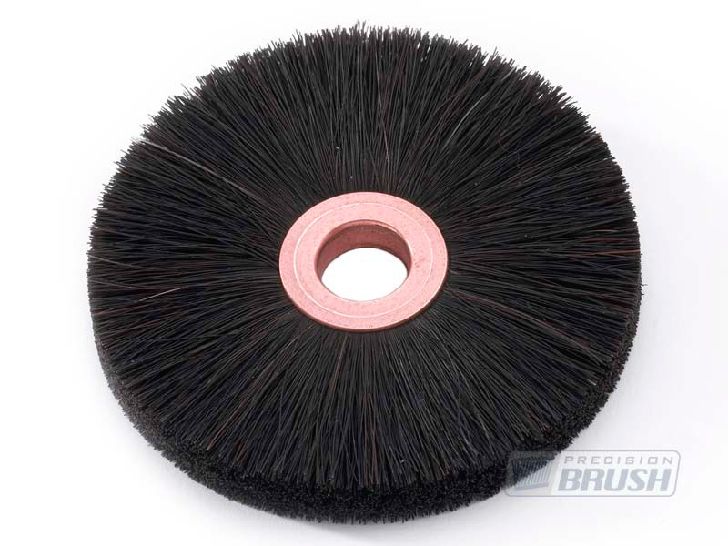 Horse Hair Copper Center Wheel Brush