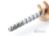Twisted in Wire Brush with Threaded Wire End, Precision Brush Co.