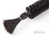 Twisted in Wire Brush with Tied Tuft Tip by Precision Brush Co.