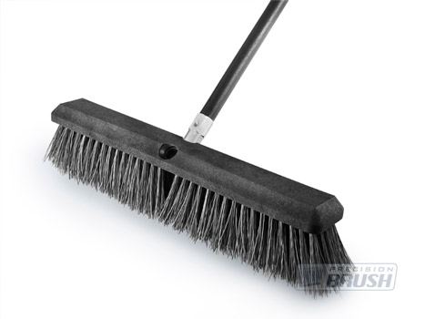 6 Brush Length Tufted Tip Black Nylon Bristle Justman Brush 620430 Funnel Brush 