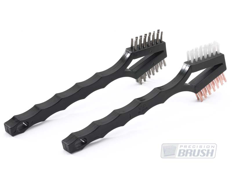 Double Sided Angled Welder's Brush