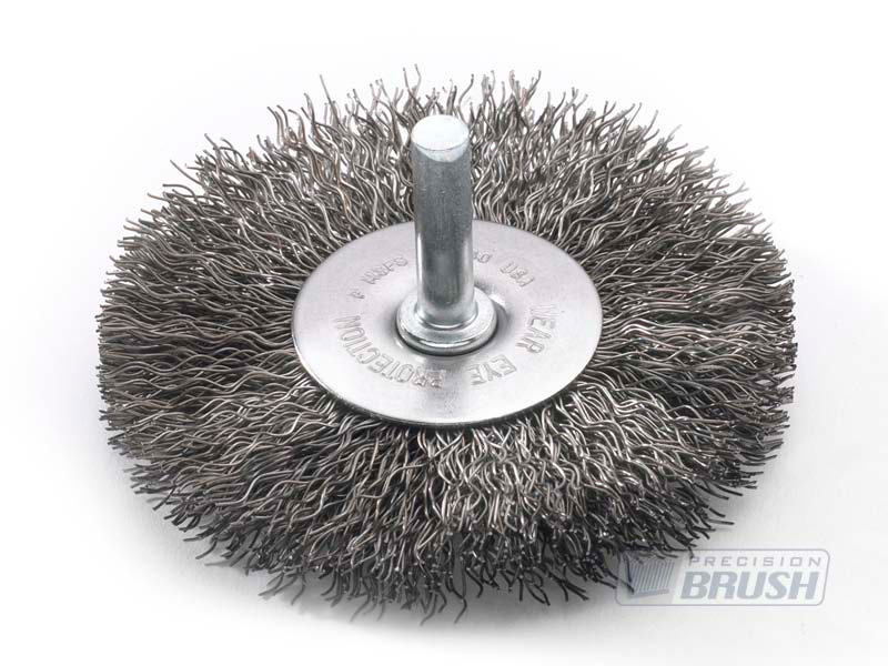 Radial End Brushes Carbon Steel