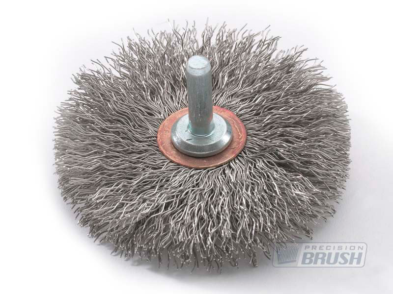 Radial End Brushes Stainless Steel