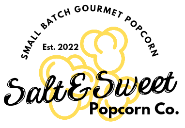 Salt and Sweet Popcorn Co. Logo