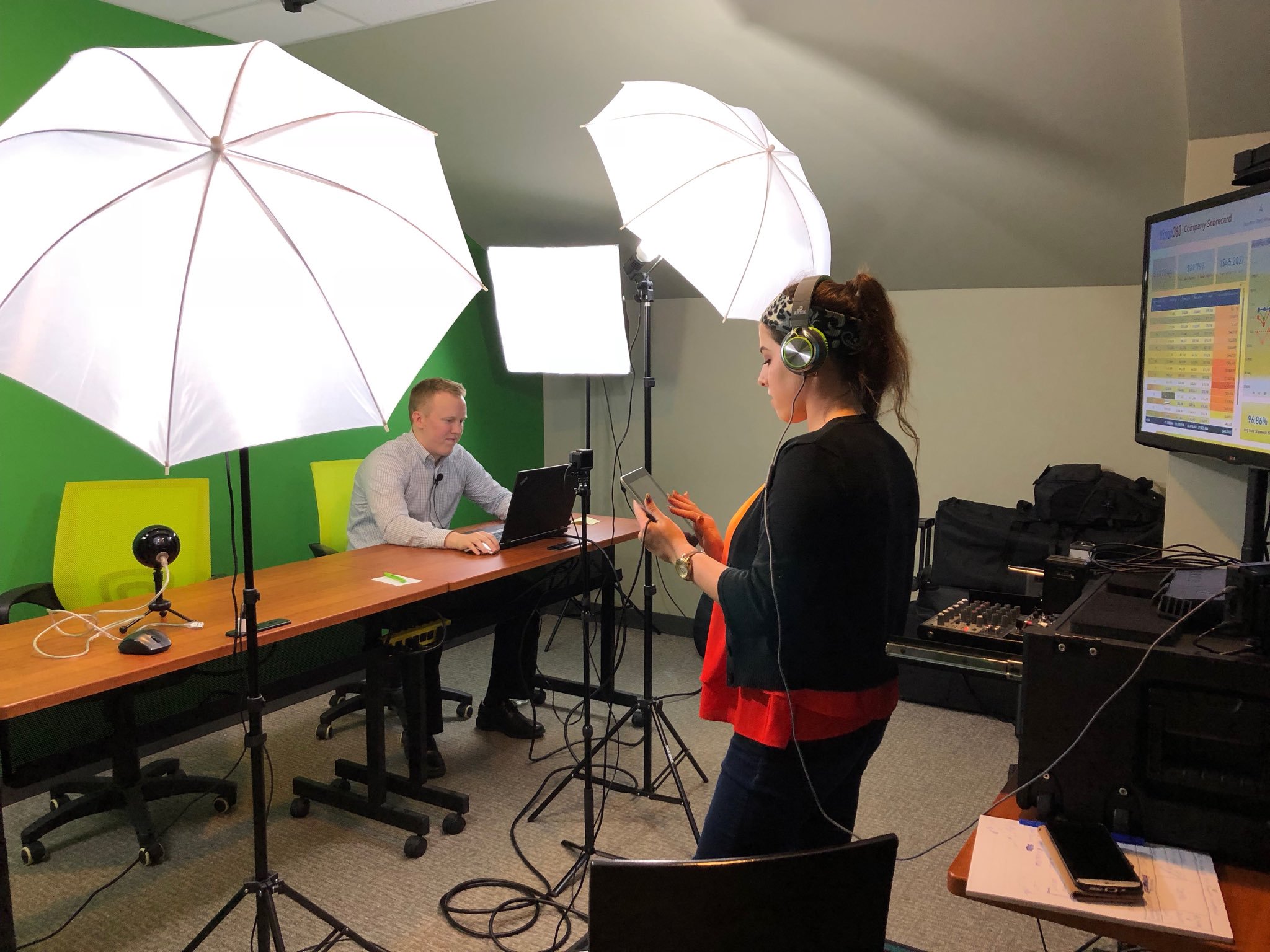 Virteom's own recording studio for creating our Sonic Marketing Boost | Cleveland, OH