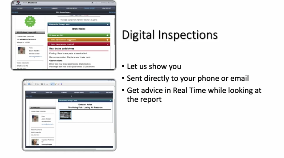 Digital Auto Inspections in North Olmsted, Ohio