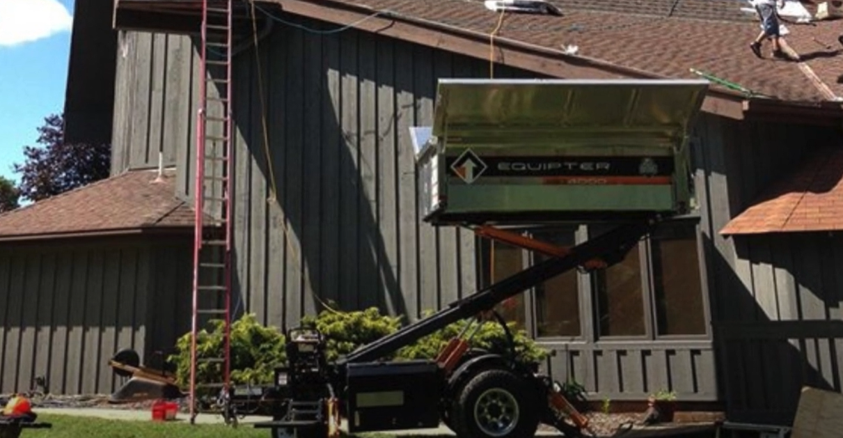 The Equipter: Revolutionizing Roofing Cleanup with West Side Roofing Image