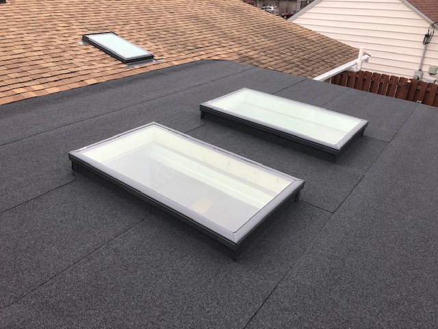 West Side Roofing can repair your skylight on a flat roof | Cleveland,OH | Roofing