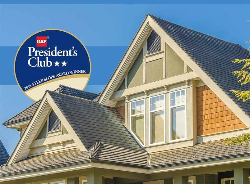 GAF President's Club | Westside Roofing